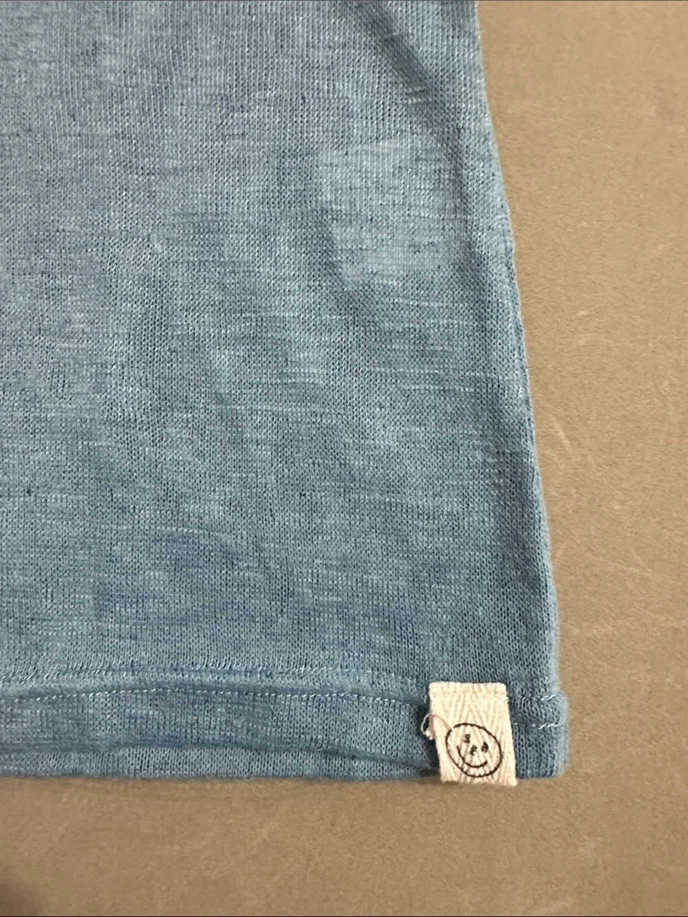 SER.O.YA Men's Heather Blue Swim Tank M *small flaw*